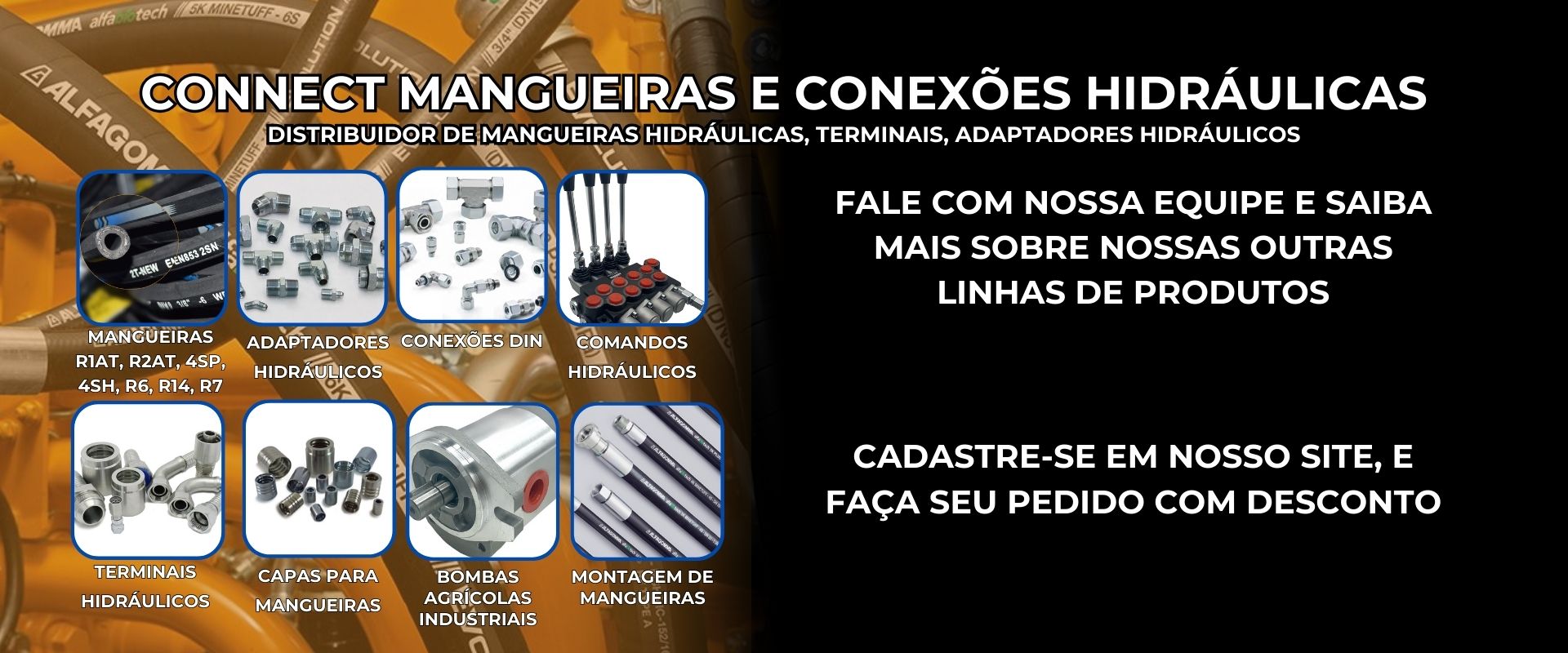 CONNECT Mangueiras e Conexões Hidráulicas em Criciúma SC